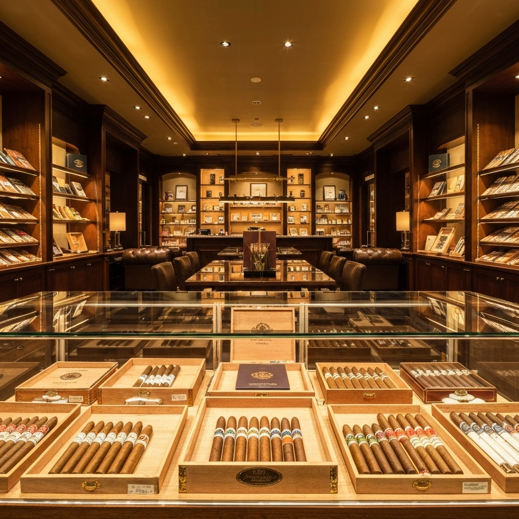 Premium Cigars Display